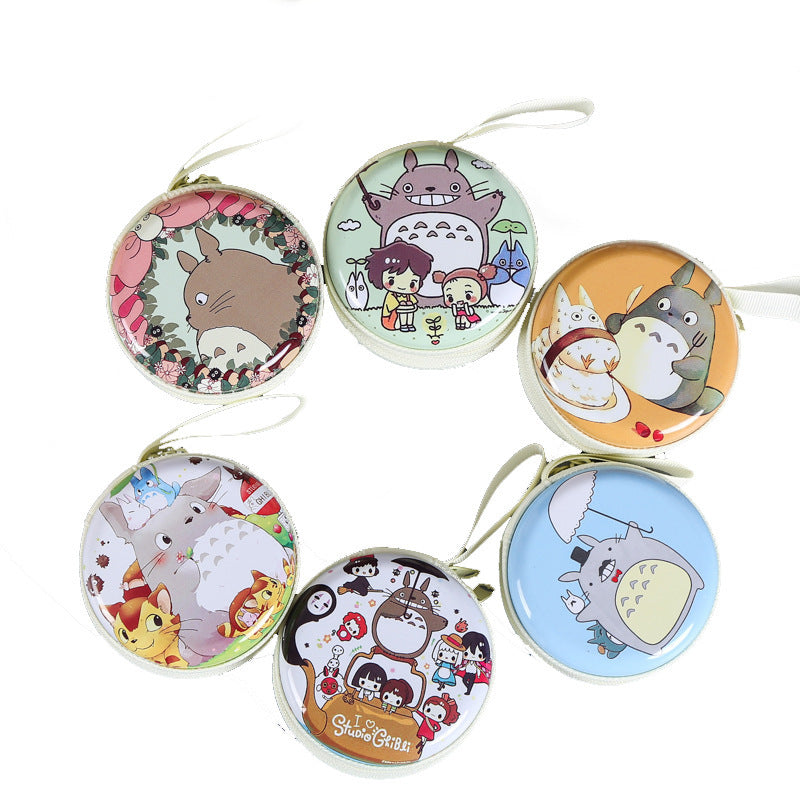 Glamorous Tinplate Earphone Christmas Event Gift Coin Purses