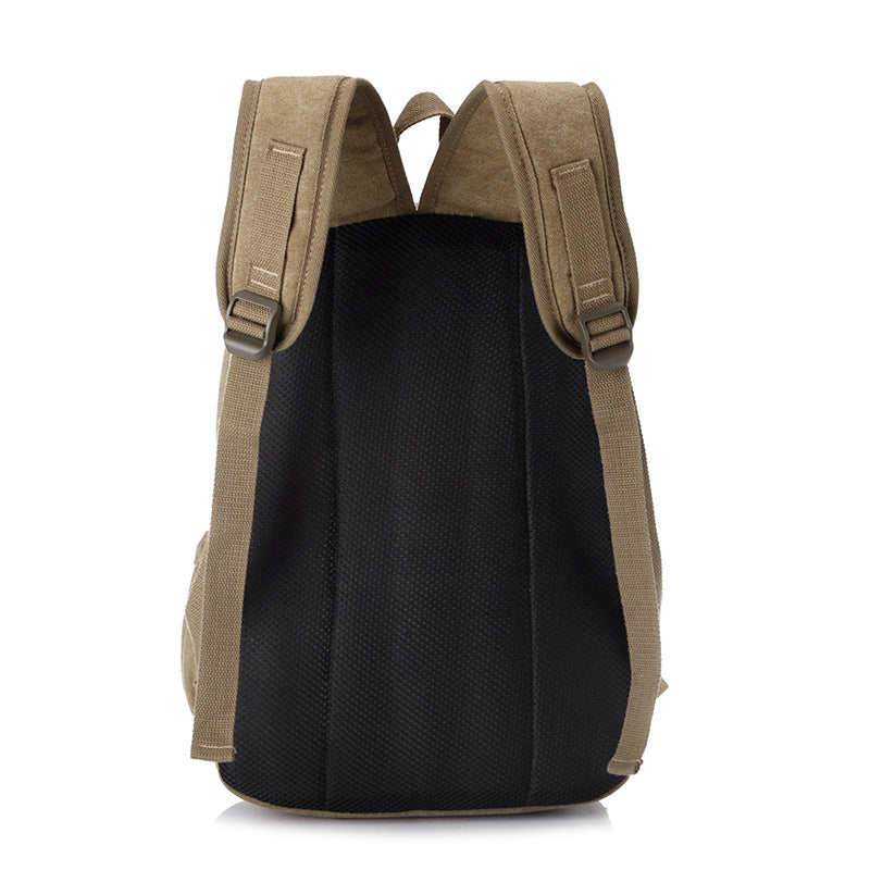 Women's Graceful Canvas Washed Male Computer Backpacks