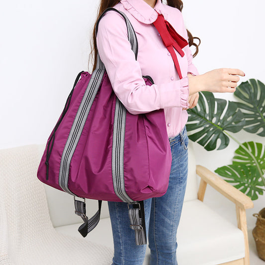 Women's Waterproof For Large Capacity Drawstring Lightweight Backpacks