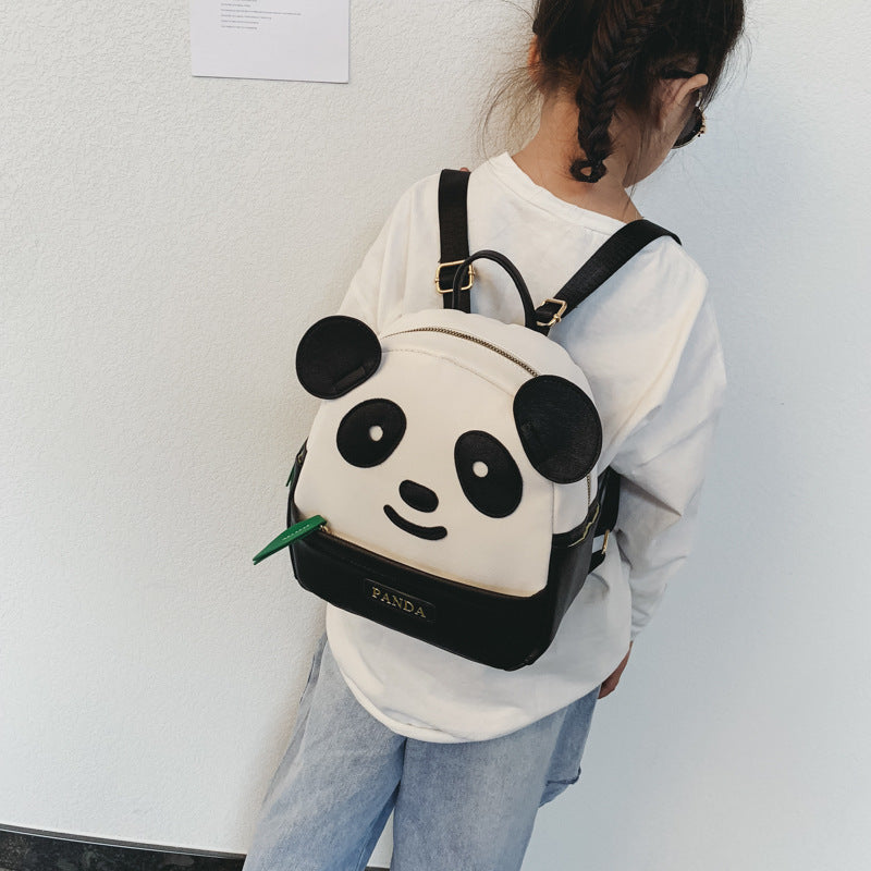 Children's Primary Cartoon Panda Toddler Big Small Elementary School Students' Schoolbags