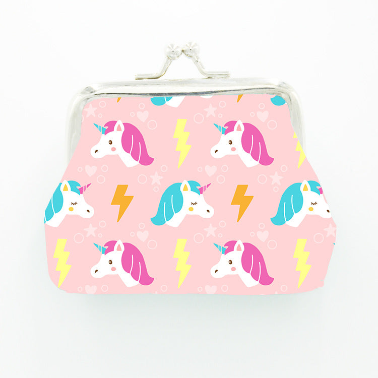 Women's & Children's & Cute Unicorn Hand Mini Gift Coin Purses