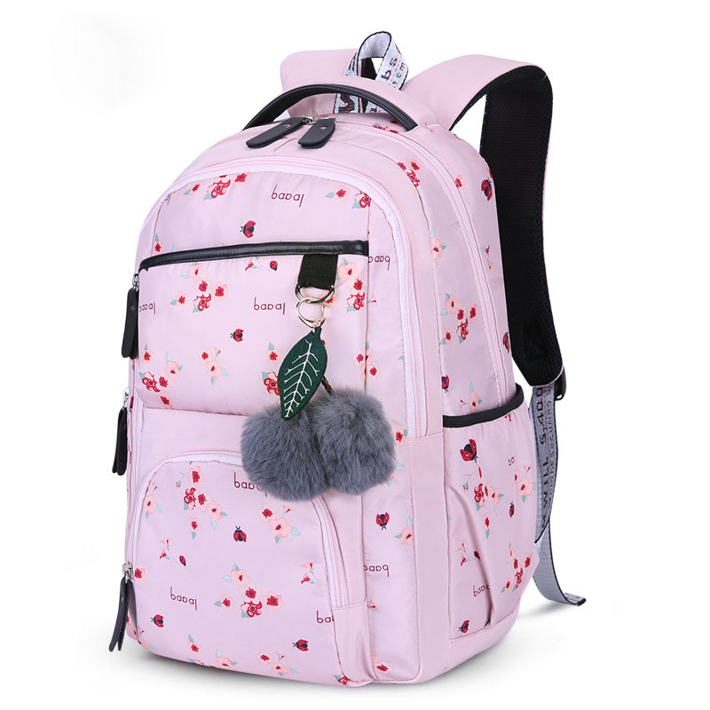 Pretty Glamorous Female High Printed Lightweight Backpacks