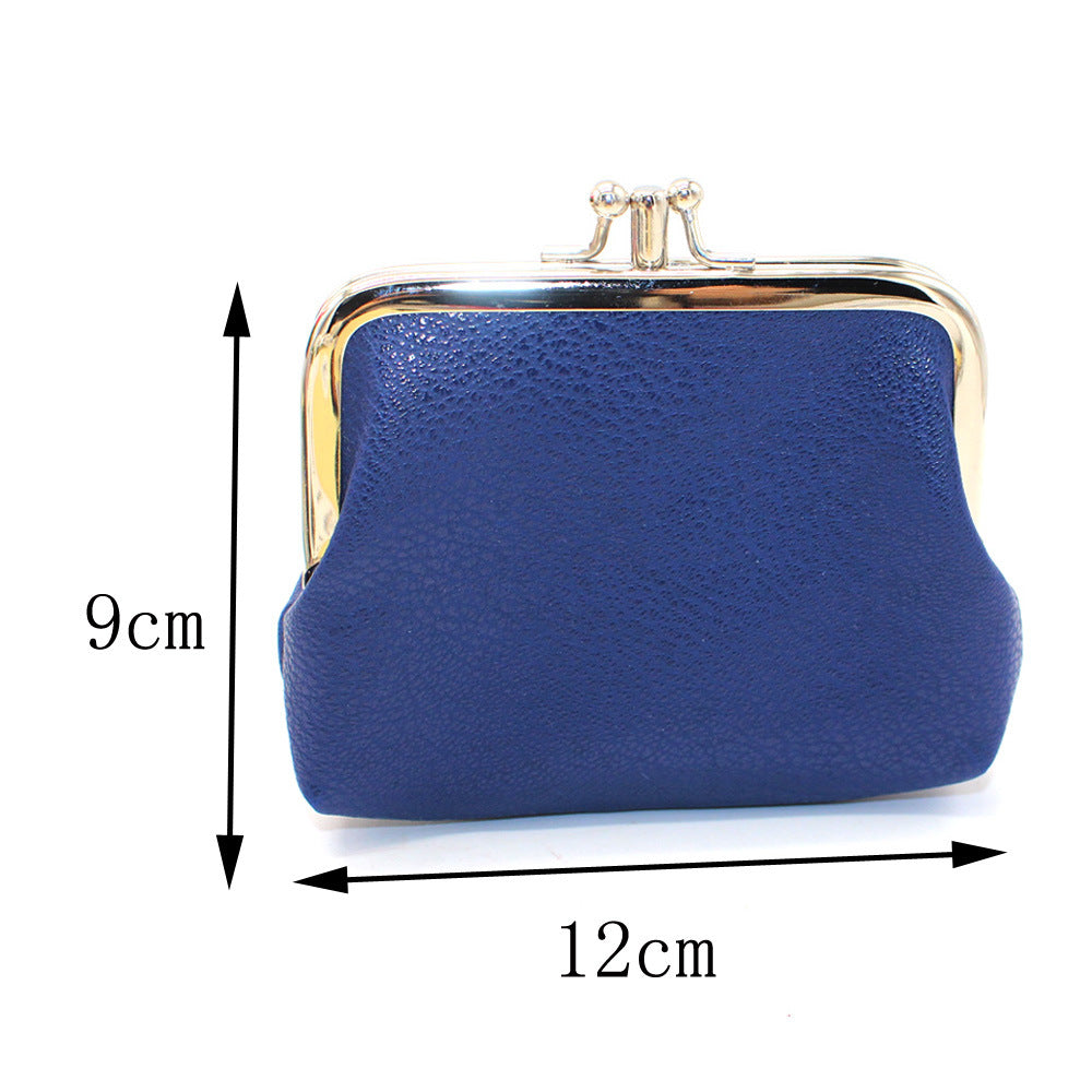 Women's Short Small Fresh Candy Color Coin Purses