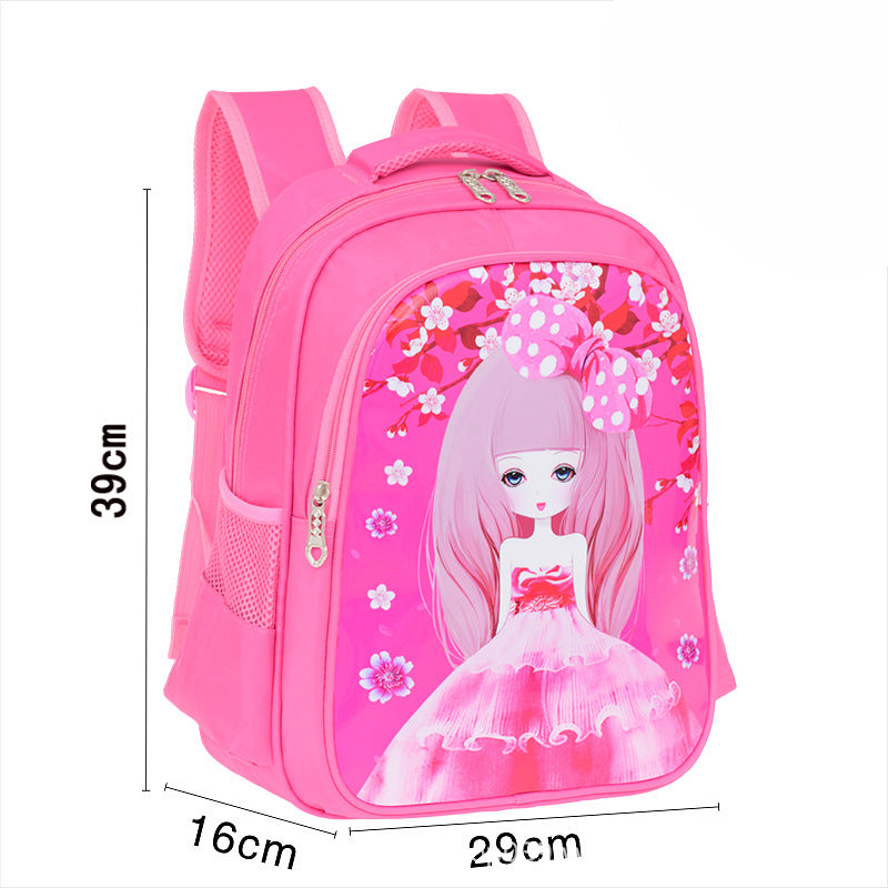 Children's Cartoon Cute Princess Series Korean Style Backpacks