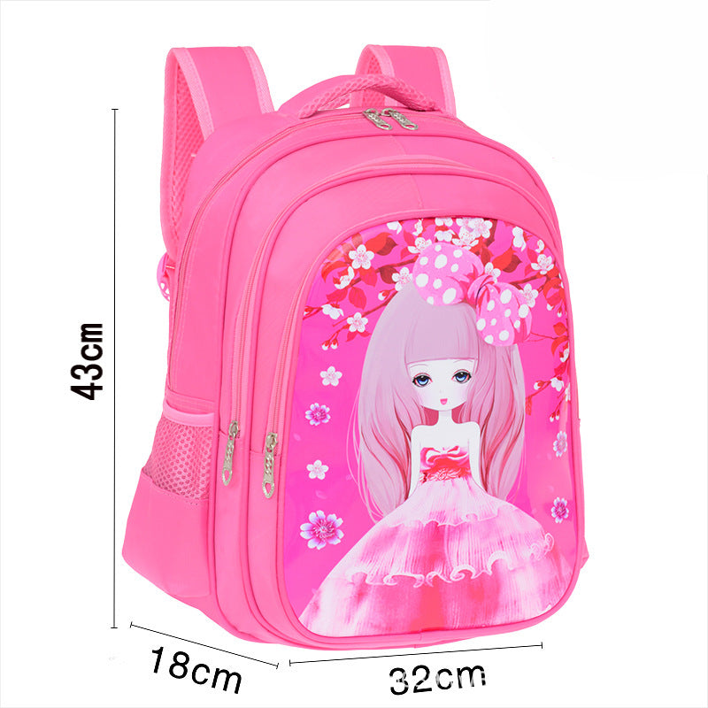 Children's Cartoon Cute Princess Series Korean Style Backpacks