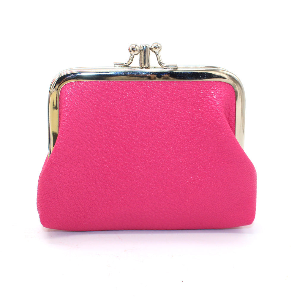 Women's Short Small Fresh Candy Color Coin Purses