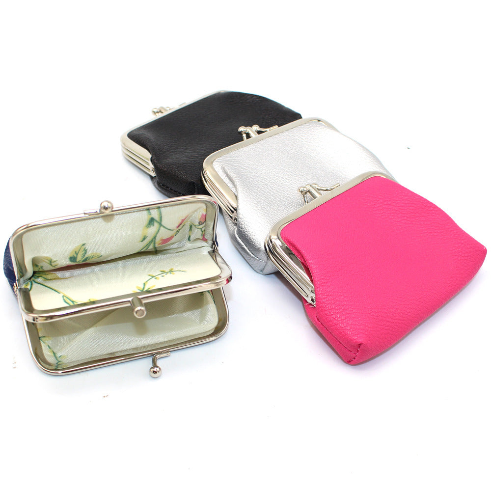 Women's Short Small Fresh Candy Color Coin Purses