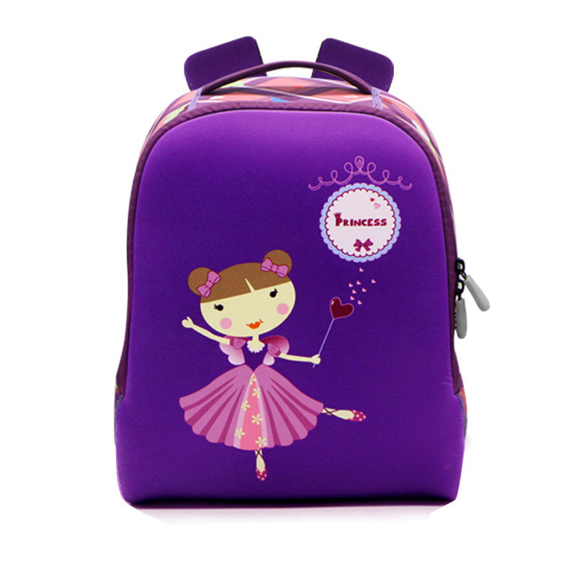 Children's Elegant Preschool Neoprene Cute Cartoon Backpacks