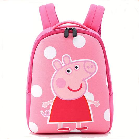 Children's Elegant Preschool Neoprene Cute Cartoon Backpacks