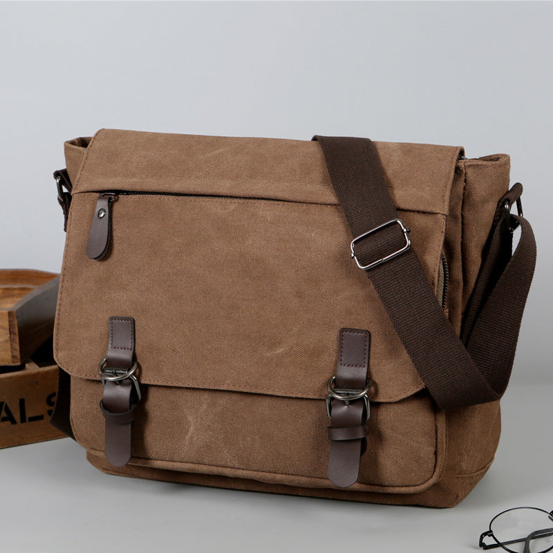 Men's High-density Canvas Retro Kit Neutral Eco Bags