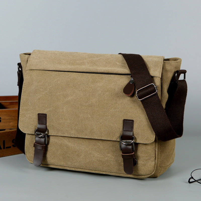 Men's High-density Canvas Retro Kit Neutral Eco Bags