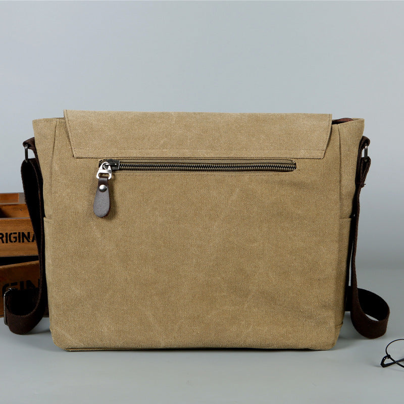 Men's High-density Canvas Retro Kit Neutral Eco Bags