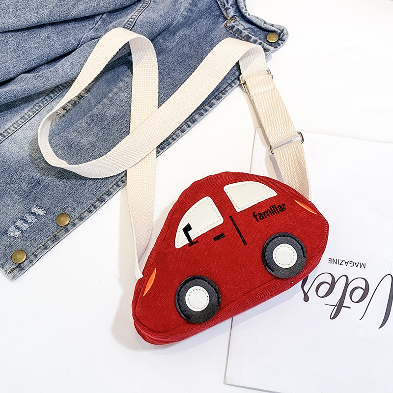 Sacs à bandoulière pour enfants, voiture chic et confortable, petit garçon