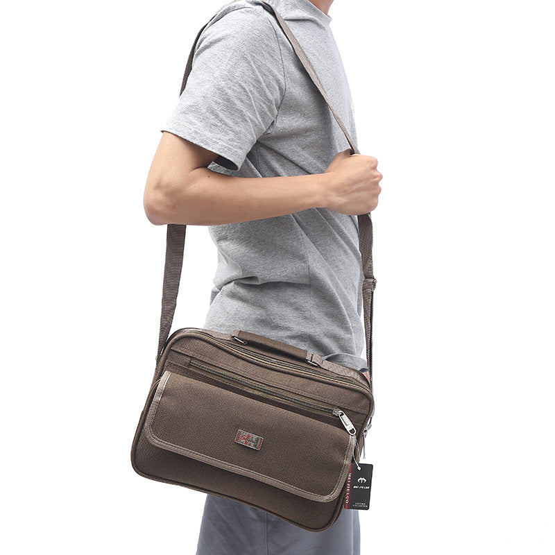 Men's Large Capacity Oxford Cloth Portable Tote Men's Messenger Bags