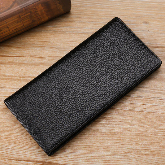 Men's Swiping First Layer Leather Vertical Horizontal Men's Wallets