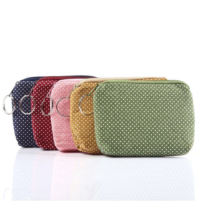 Women's Polka Dot Hand-held Creative Gift Men's Wallets