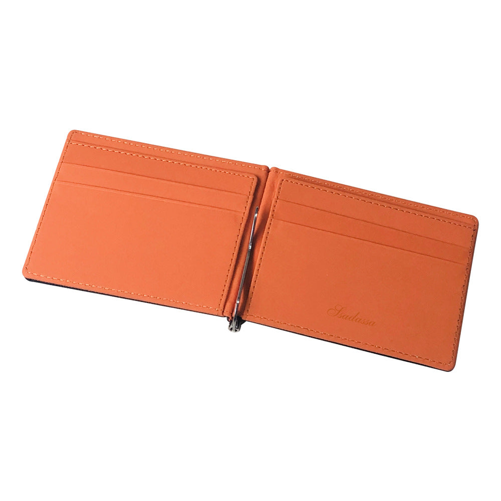 Women's & Men's & Style Leather Cover Creative Dollar Men's Wallets