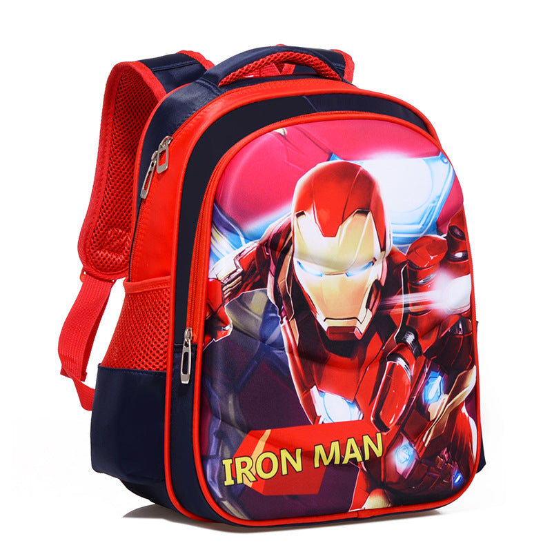 Charming Three-dimensional Primary Cartoon Male Grade Elementary School Students' Schoolbags