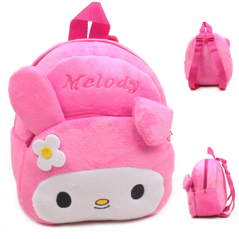 Children's Cute Plush Early Education Park Cartoon Kindergarten School Bags