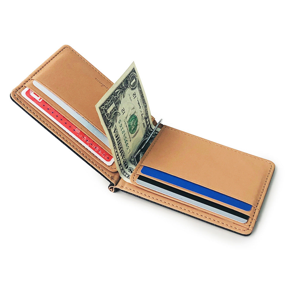 Women's & Men's & Style Leather Cover Creative Dollar Men's Wallets