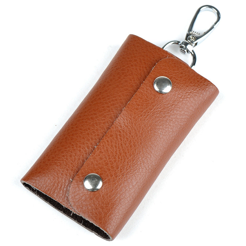 Men's Genuine Leather Stall Good Car Key Bags