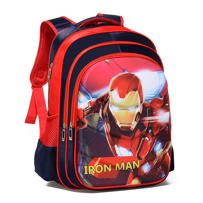 Charming Three-dimensional Primary Cartoon Male Grade Elementary School Students' Schoolbags