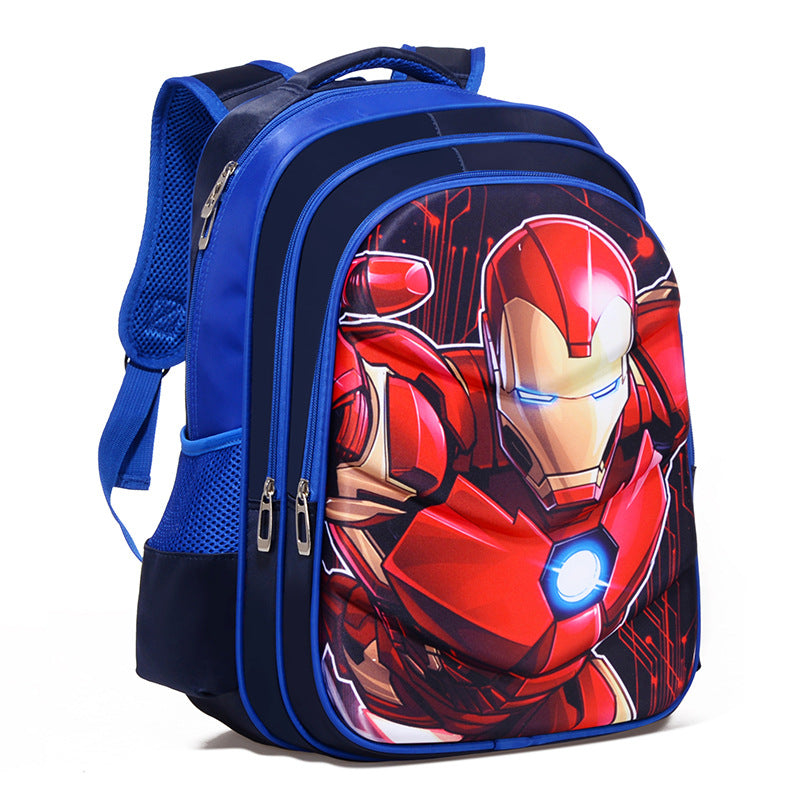 Charming Three-dimensional Primary Cartoon Male Grade Elementary School Students' Schoolbags