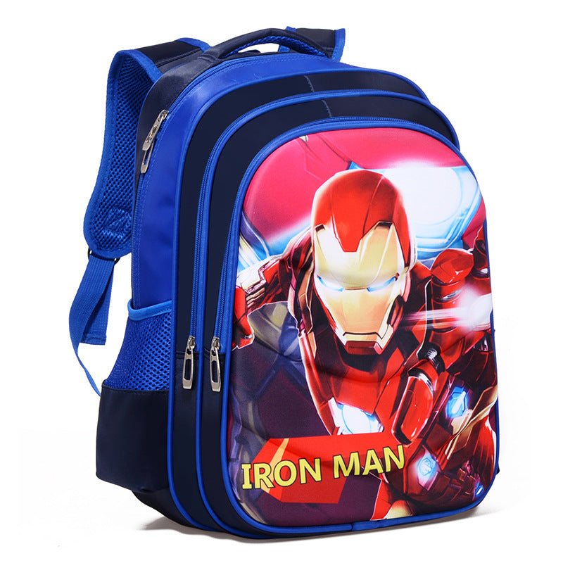 Charming Three-dimensional Primary Cartoon Male Grade Elementary School Students' Schoolbags