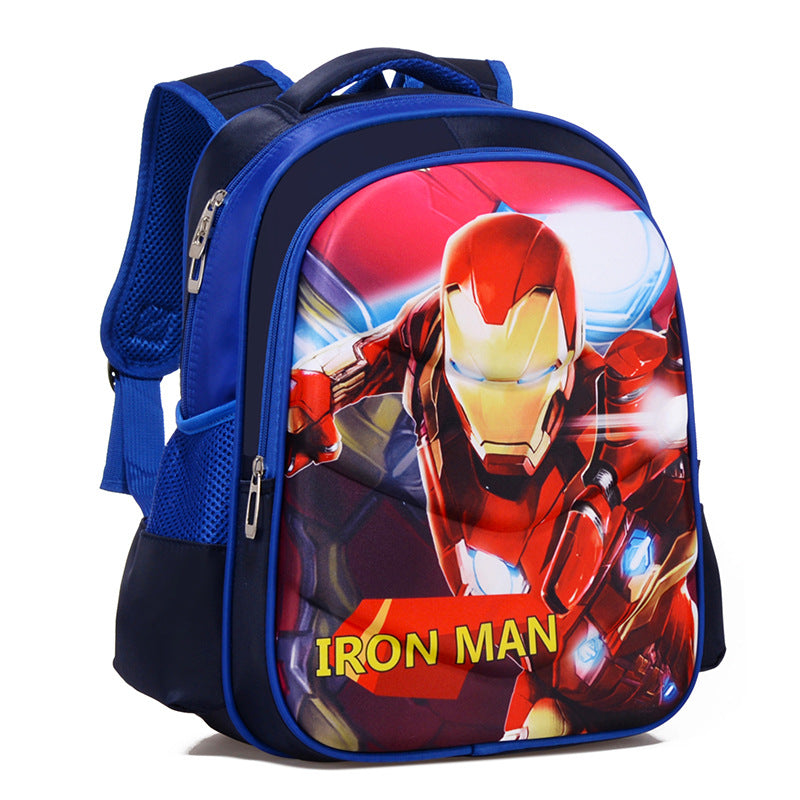 Charming Three-dimensional Primary Cartoon Male Grade Elementary School Students' Schoolbags