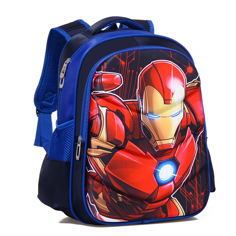 Charming Three-dimensional Primary Cartoon Male Grade Elementary School Students' Schoolbags