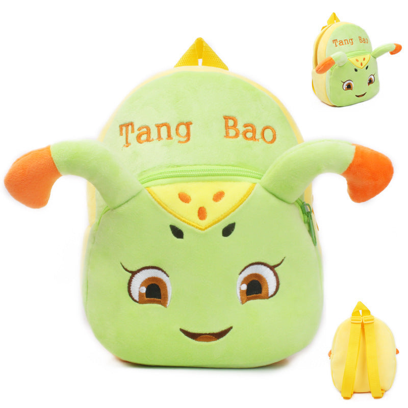 Children's Cute Plush Early Education Park Cartoon Kindergarten School Bags