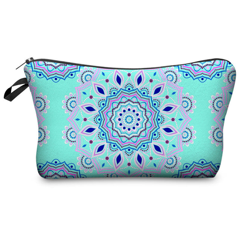 Women's Mandala Printed Pattern Clutch Storage Bags