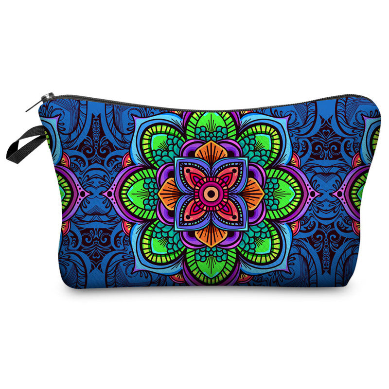 Sacs de rangement pour pochettes à motif imprimé Mandala pour femmes