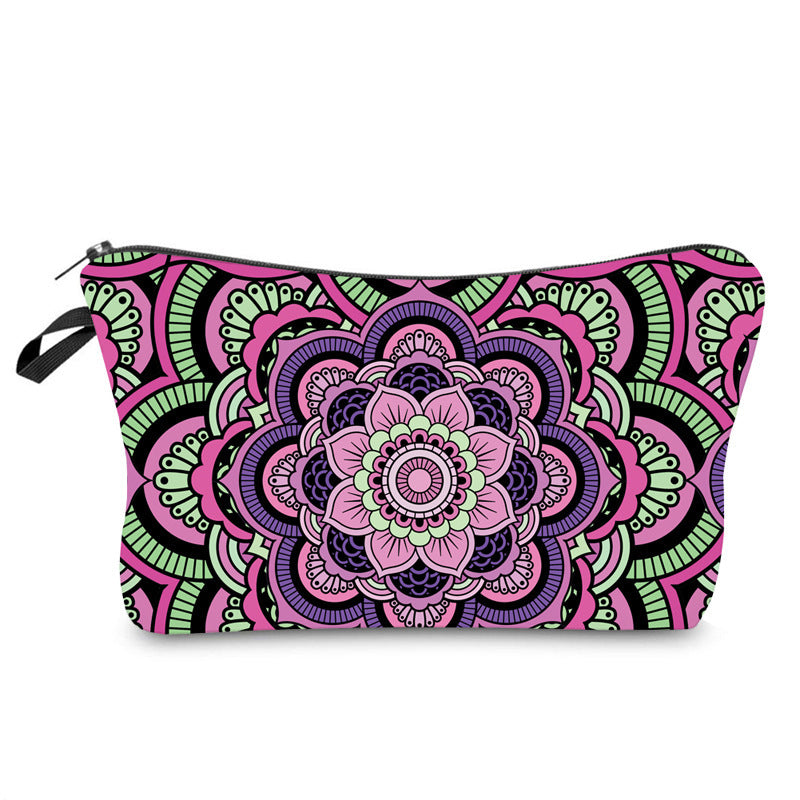 Sacs de rangement pour pochettes à motif imprimé Mandala pour femmes