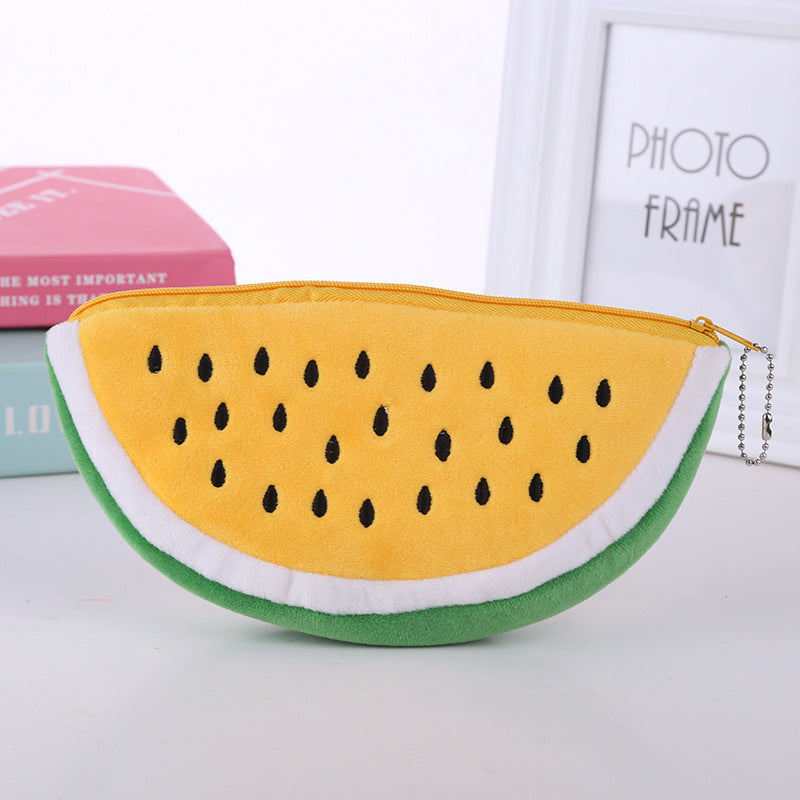 Fruit Pencil Large Mobile Creative Multifunctional Coin Purses