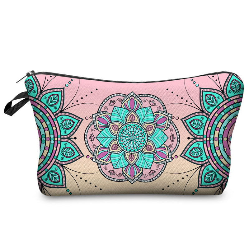 Women's Mandala Printed Pattern Clutch Storage Bags