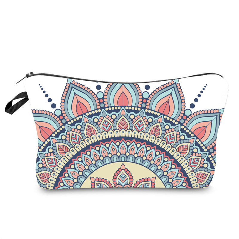 Sacs de rangement pour pochettes à motif imprimé Mandala pour femmes