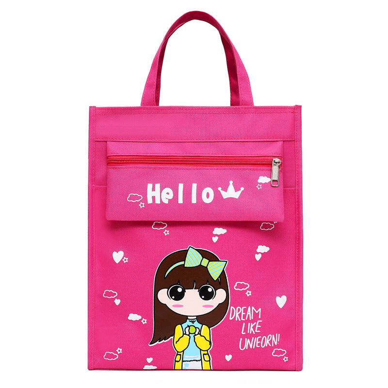 Children's Tuition Waterproof Oxford Cloth Art Tutorial Elementary School Students' Schoolbags