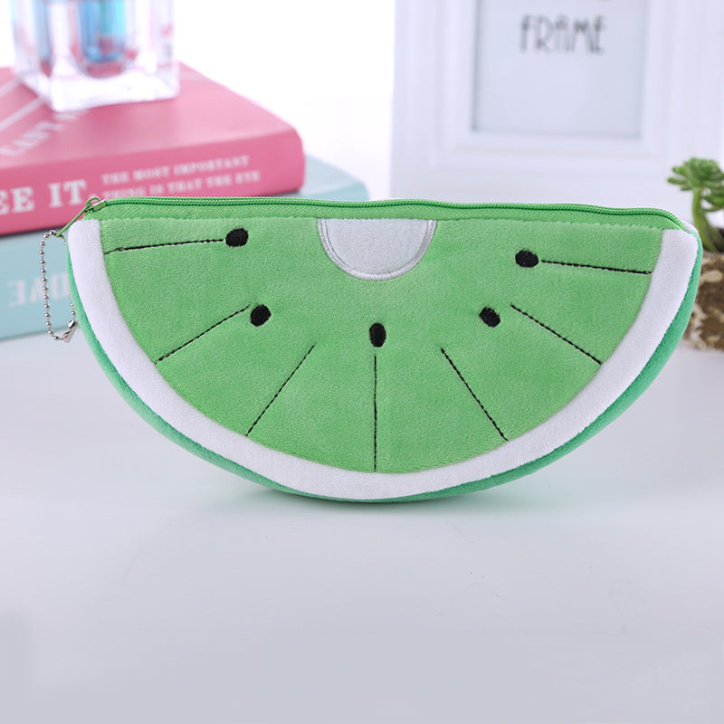 Fruit Pencil Large Mobile Creative Multifunctional Coin Purses