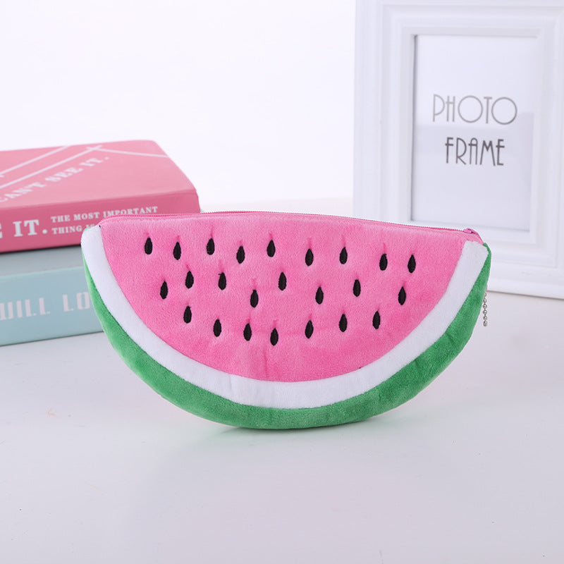 Fruit Pencil Large Mobile Creative Multifunctional Coin Purses