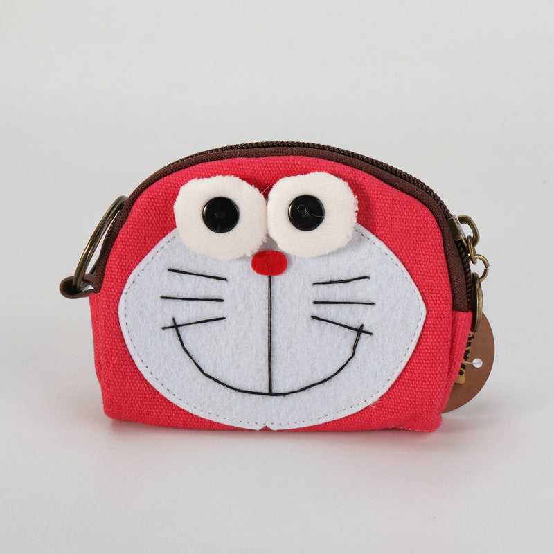 Women's Canvas Creative Shell-shaped Animal Cute Coin Purses