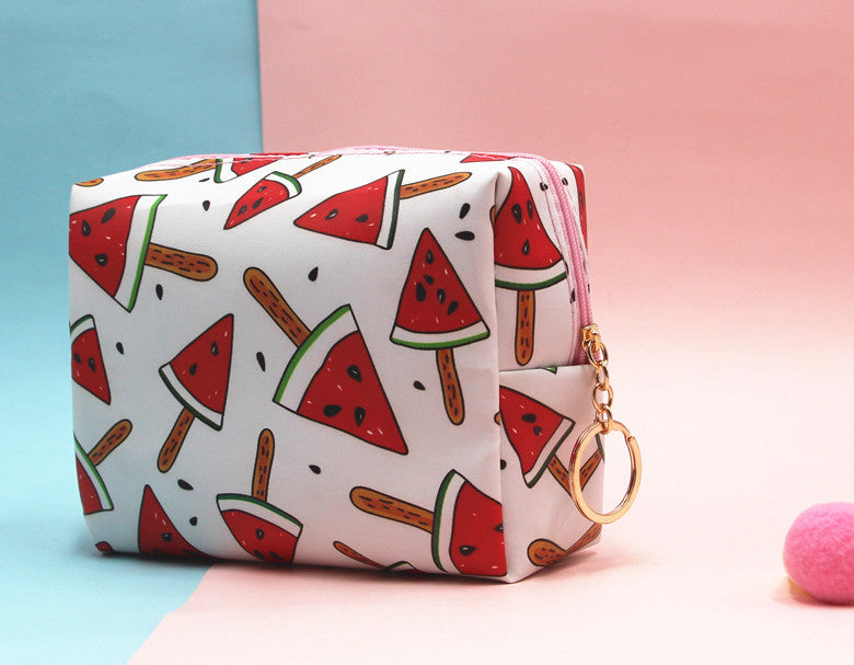 Korean Style Creative Strawberry Large Capacity Storage Portable Bags