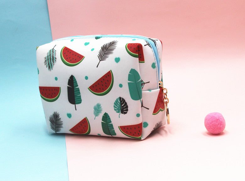 Korean Style Creative Strawberry Large Capacity Storage Portable Bags