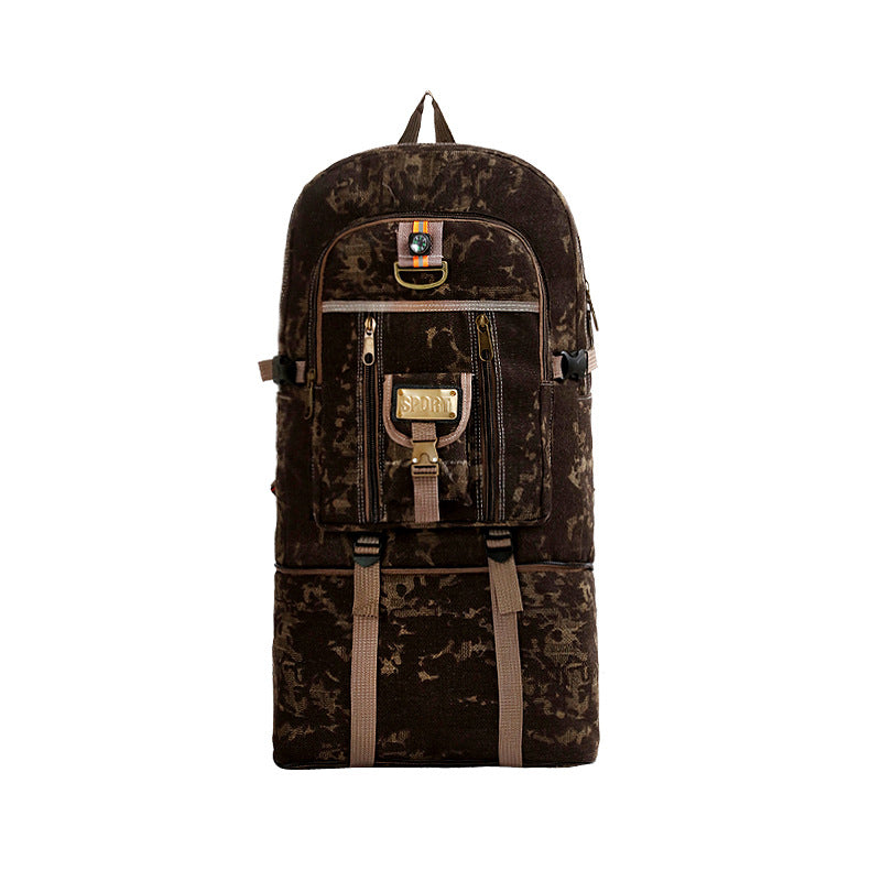 Multifunctional Canvas Camouflage Compass Large Small Backpacks