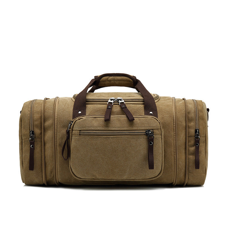 Fashion Portable Canvas Trendy Large Capacity Travel Bags