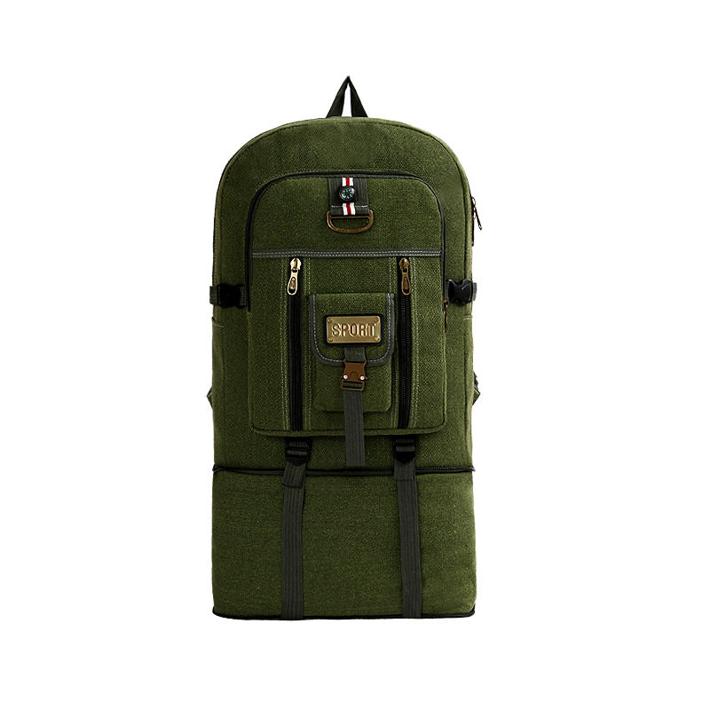 Multifunctional Canvas Camouflage Compass Large Small Backpacks