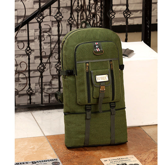 Multifunctional Canvas Camouflage Compass Large Small Backpacks