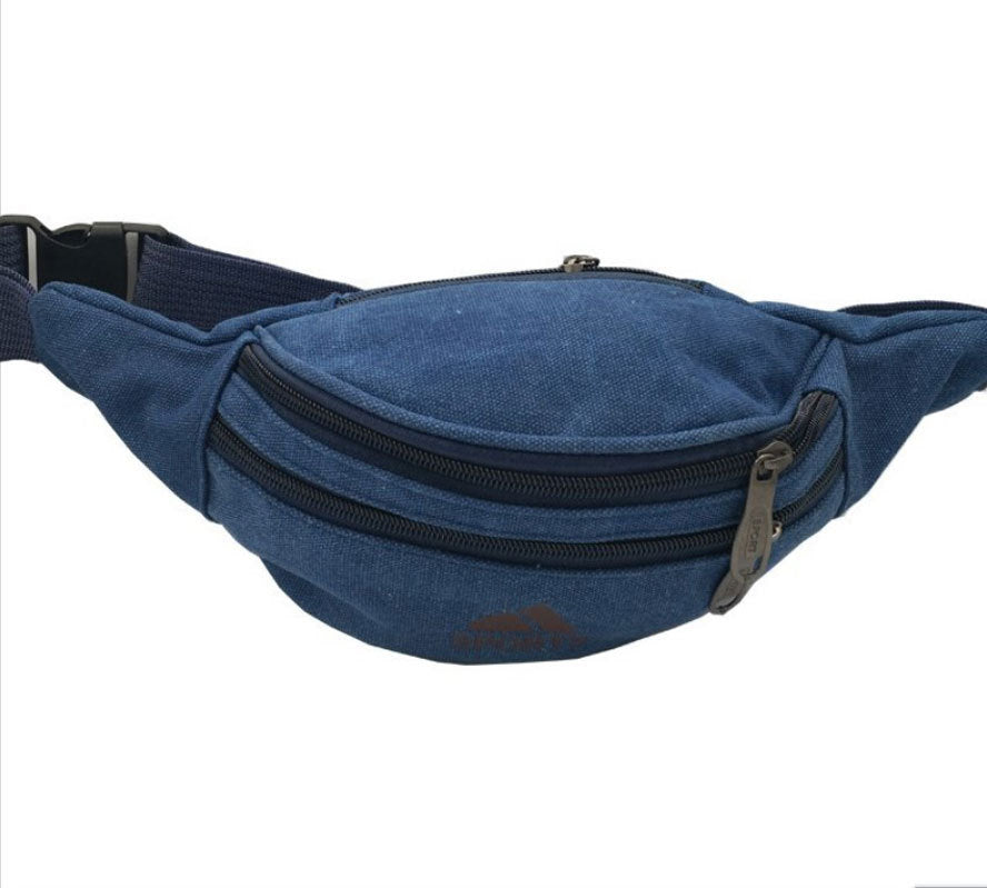 Men's Close-fitting Invisible Function Canvas Leisure Men's Waist Packs