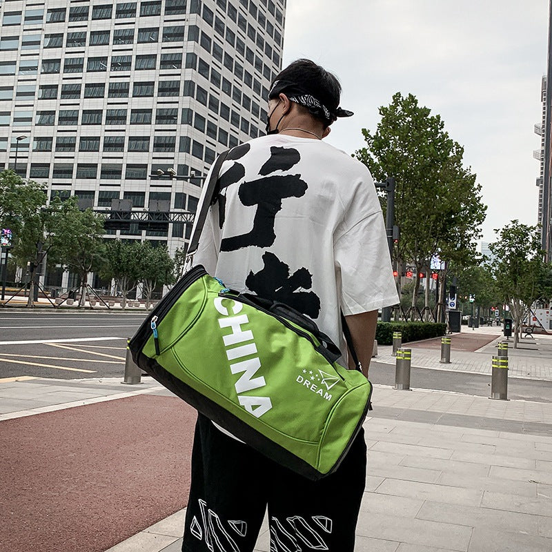 Sacs de voyage imperméables de natation de séparation sèche et humide de remise en forme