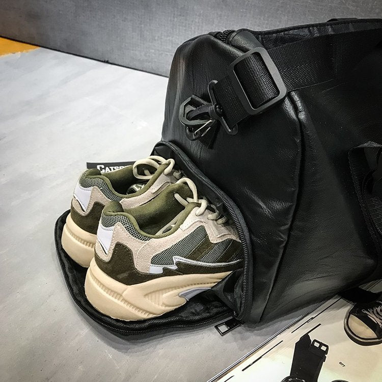 Grande capacité avec compartiments à chaussures, sacs de sport portables